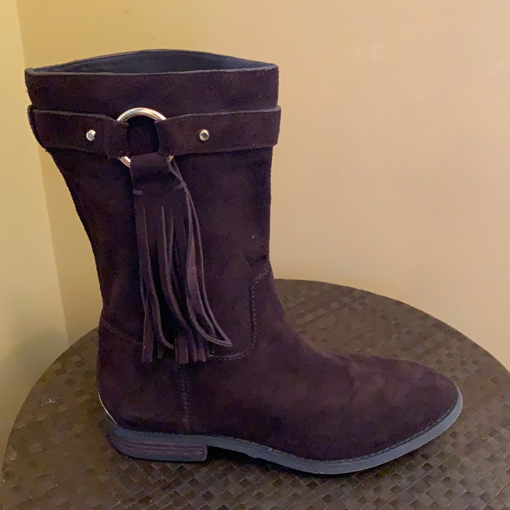 Michael Kors ~Brown Suede Tassel Boot